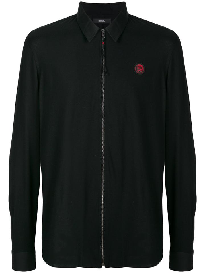 Diesel Dvl-male-re Shirt - Black