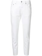 Golden Goose Mid-rise Tapered Jeans - White