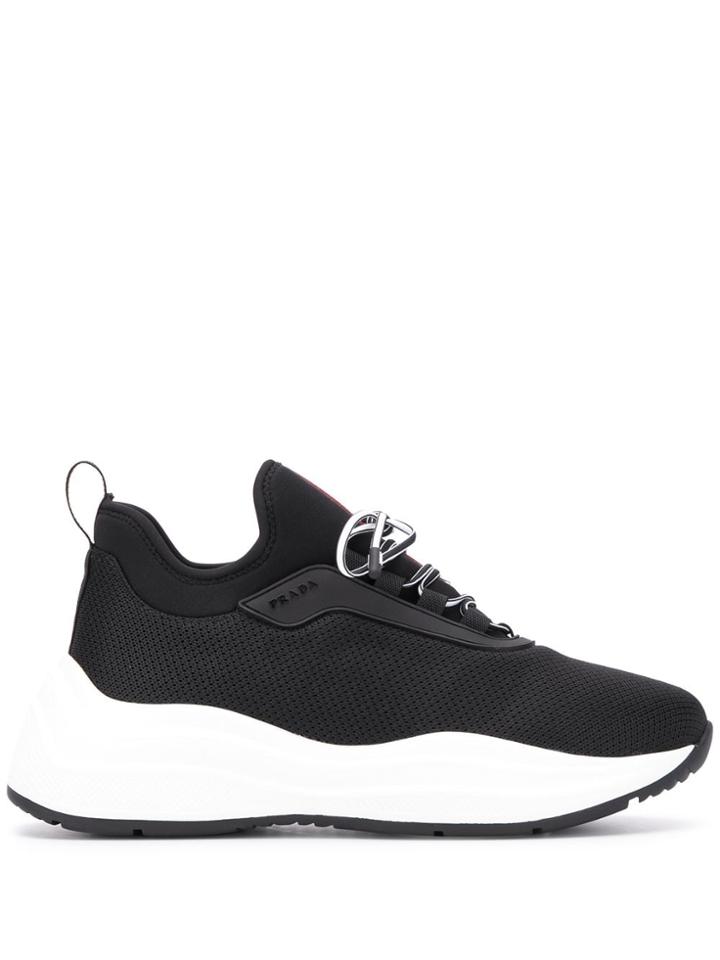 Prada Prada 3e6425f0453ktp Black Synthetic->polyamide