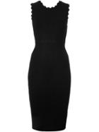 A.l.c. Wavy Trim Fitted Dress