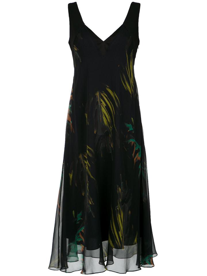 Mara Mac Foliage Print Midi Dress - Unavailable