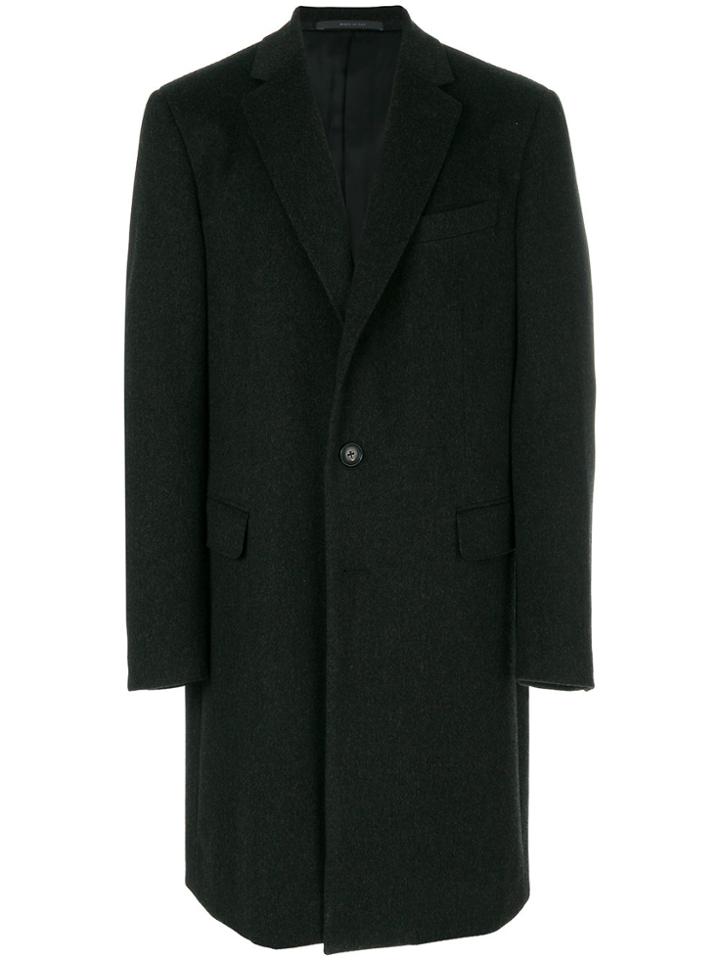 Pal Zileri Single Breasted Coat - Black