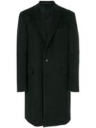 Pal Zileri Single Breasted Coat - Black
