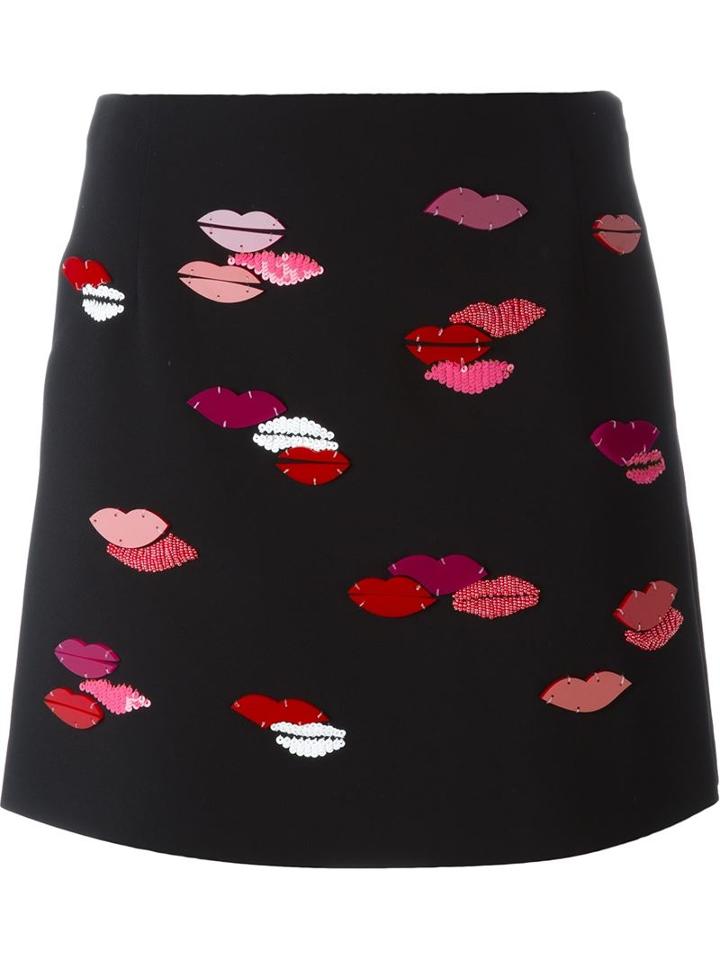 Giamba Embellished Mini Skirt