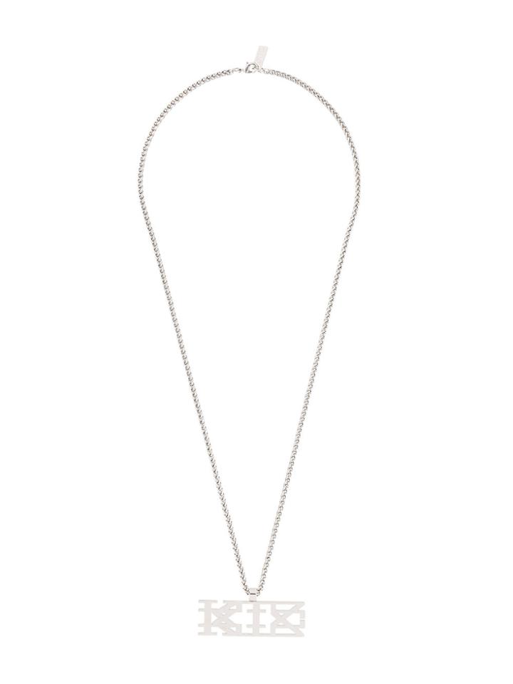 Ktz Logo Necklace - Metallic