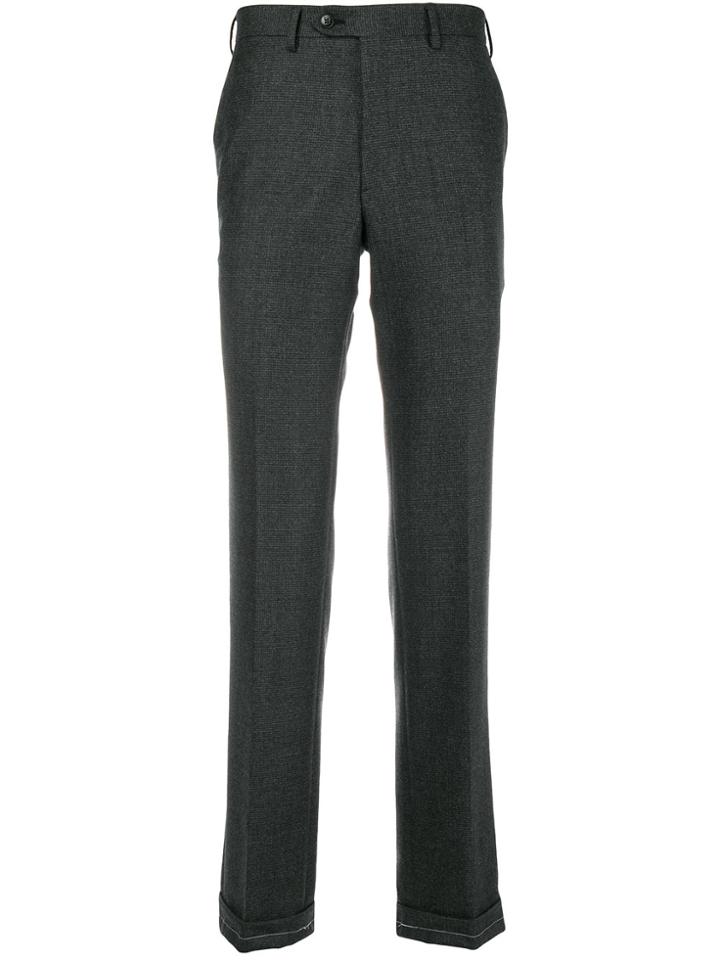Brioni Classic Cropped Trousers - Grey
