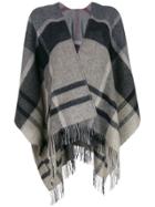 Barbour Checked Scarf - Grey