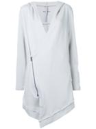 First Aid To The Injured - Talus Cardigan - Women - Cotton - 2, Grey, Cotton
