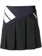 Neil Barrett Contrast Stripe Skirt - Black