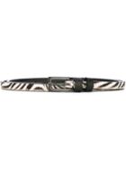 Haider Ackermann Zebra Print Belt