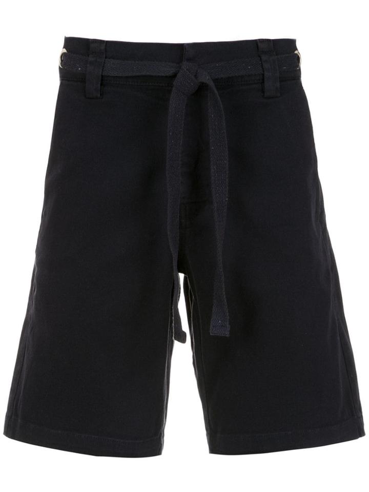 Egrey Straight Fit Shorts - Black