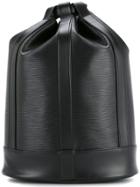 Louis Vuitton Vintage Randonnee Pm Bucket Bag - Black