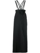 Y's Tie Fastening High-waisted Skirt - Black