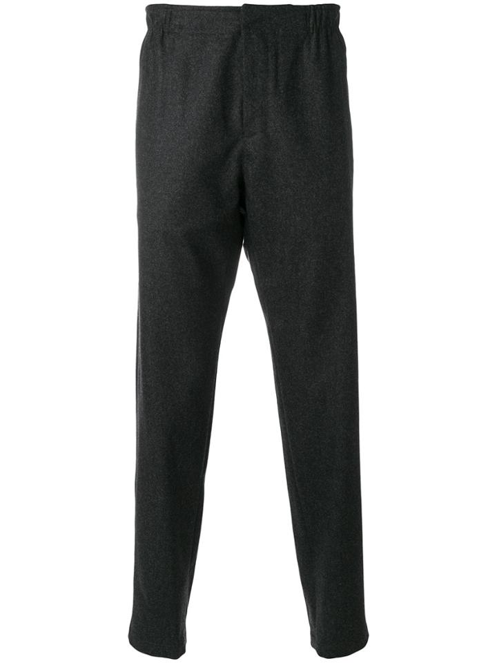 A.p.c. Elastic Waistband Tailored Trousers - Grey