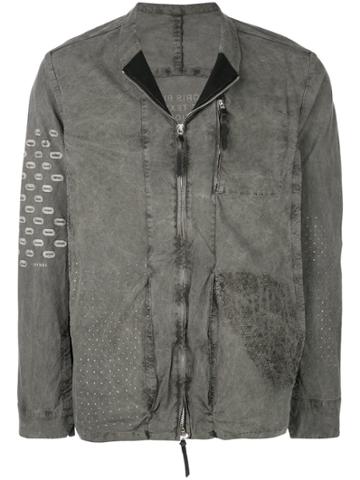 11 By Boris Bidjan Saberi Worn-effect Jacket - Grey