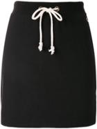 Champion Drawstring Waist Mini Skirt - Black