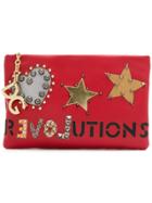 Dolce & Gabbana Revolutions Clutch - Red