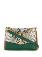 Tory Burch Contrast Panel Tote Bag - Green