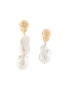 Joanna Laura Constantine Feminine Waves Earrings - White