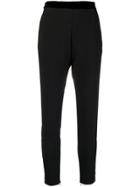 Pinko Slim-fit Tuxedo Trousers - Black
