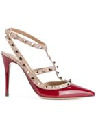 Valentino Garavani Rockstud Sandals - Red