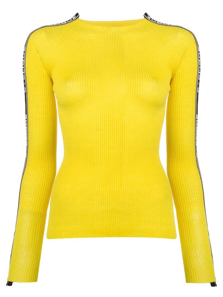Pinko Ribbed Sweater - Yellow & Orange