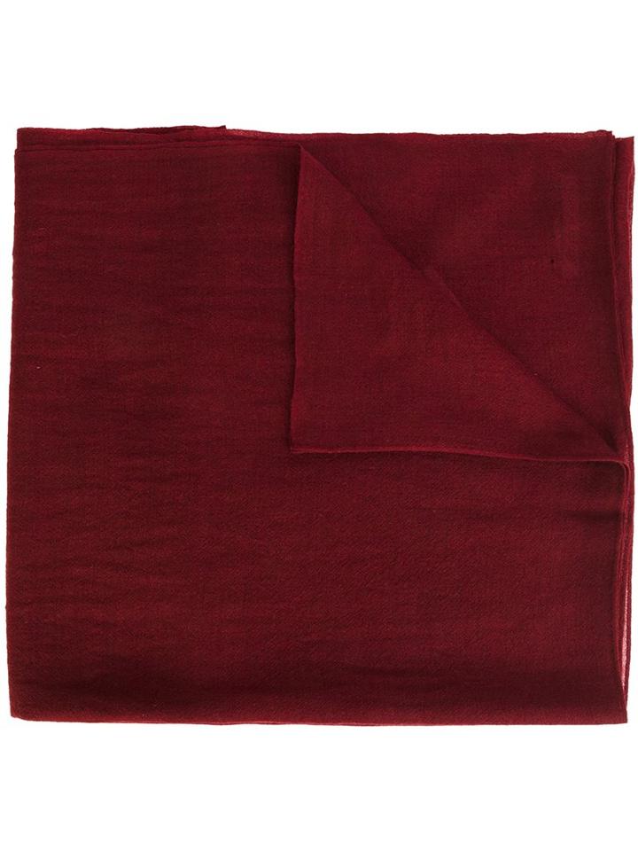 Denis Colomb 'cloud' Shawl, Adult Unisex, Red, Cashmere