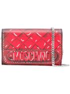 Moschino Trompe-l'oeil Quilted Chain Wallet