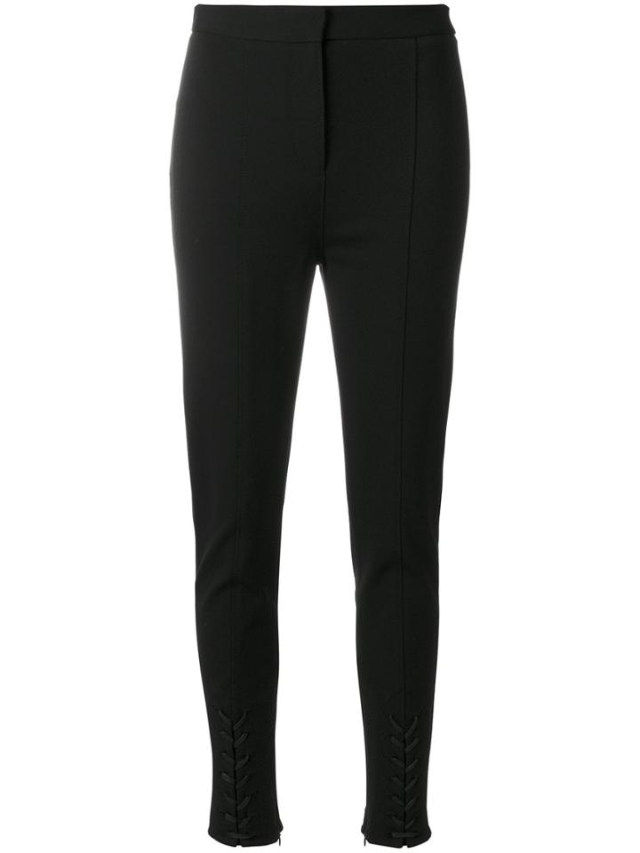 Altuzarra Lace-up Detail Trousers - Black