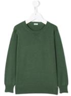 Il Gufo - Crew Neck Jumper - Kids - Cotton - 10 Yrs, Green