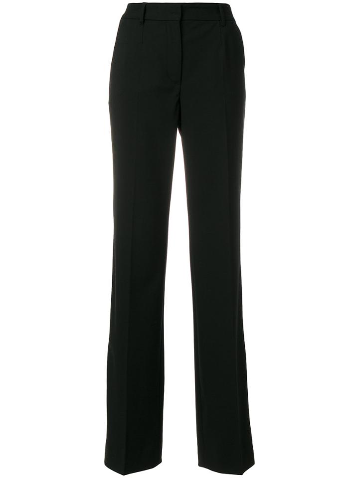 Dolce & Gabbana High Waist Tailored Trousers - Black