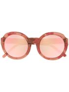 Linda Farrow Philip Lim 141 Sunglasses - Red