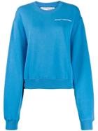 Off-white Porto Cervo Logo Sweatshirt - Blue
