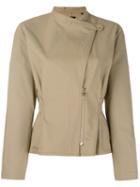 Isabel Marant - Teo Jacket - Women - Cotton - 38, Women's, Nude/neutrals, Cotton