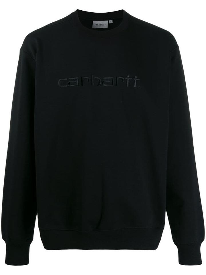 Carhartt Wip Embroidered Logo Jumper - Black