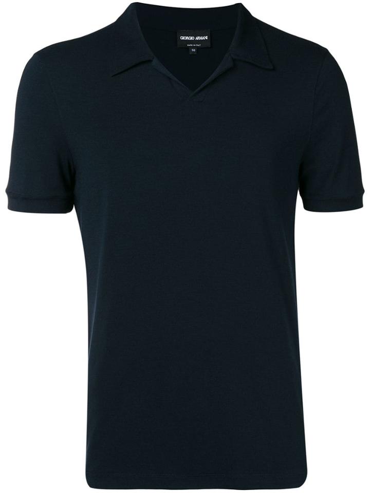 Giorgio Armani Polo Shirt - Blue