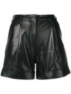 Manokhi High-waisted Shorts - Black