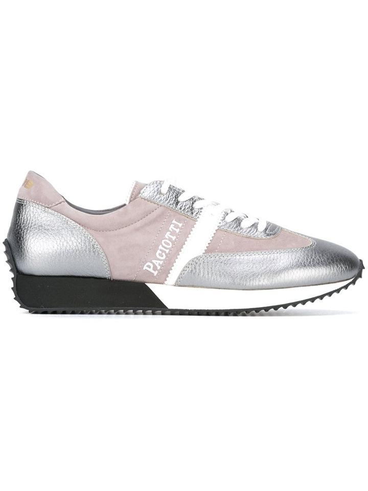Cesare Paciotti 4us Metallic Sneakers