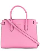 Furla Pin Shoulder Bag - Pink & Purple