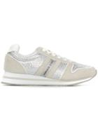 Versace Jeans Glitter Effect Trainers - Nude & Neutrals