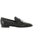 Coliac Crystal-embellished Loafers - Black