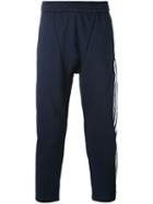 Adidas Originals - Side Stripes Track Pants - Men - Cotton/organic Cotton/polyester - M, Blue, Cotton/organic Cotton/polyester