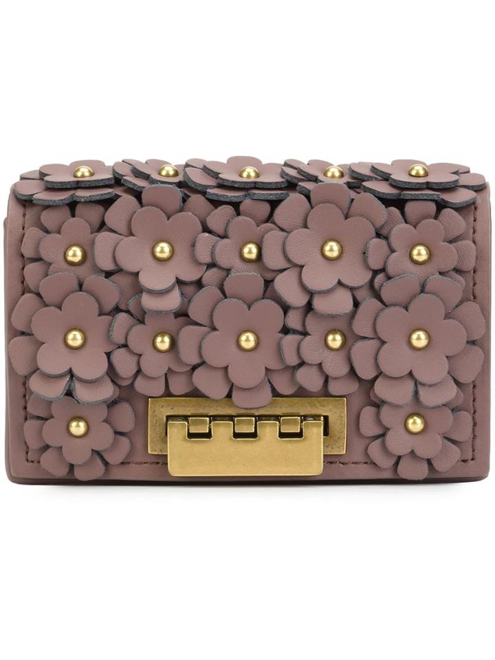 Zac Zac Posen Earthette Card Case - Pink & Purple
