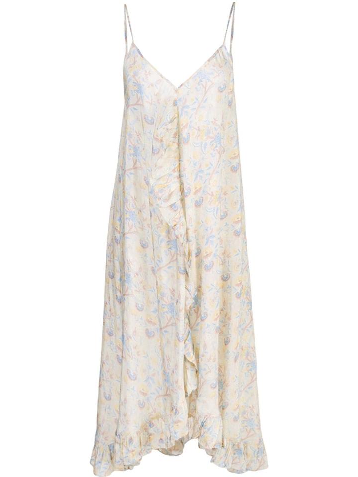 Mes Demoiselles Floral Print Dress - Neutrals
