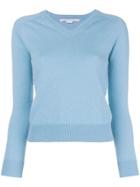 Stella Mccartney V-neck Sweater - Blue