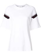 Koché Ribbed Insert T-shirt - White