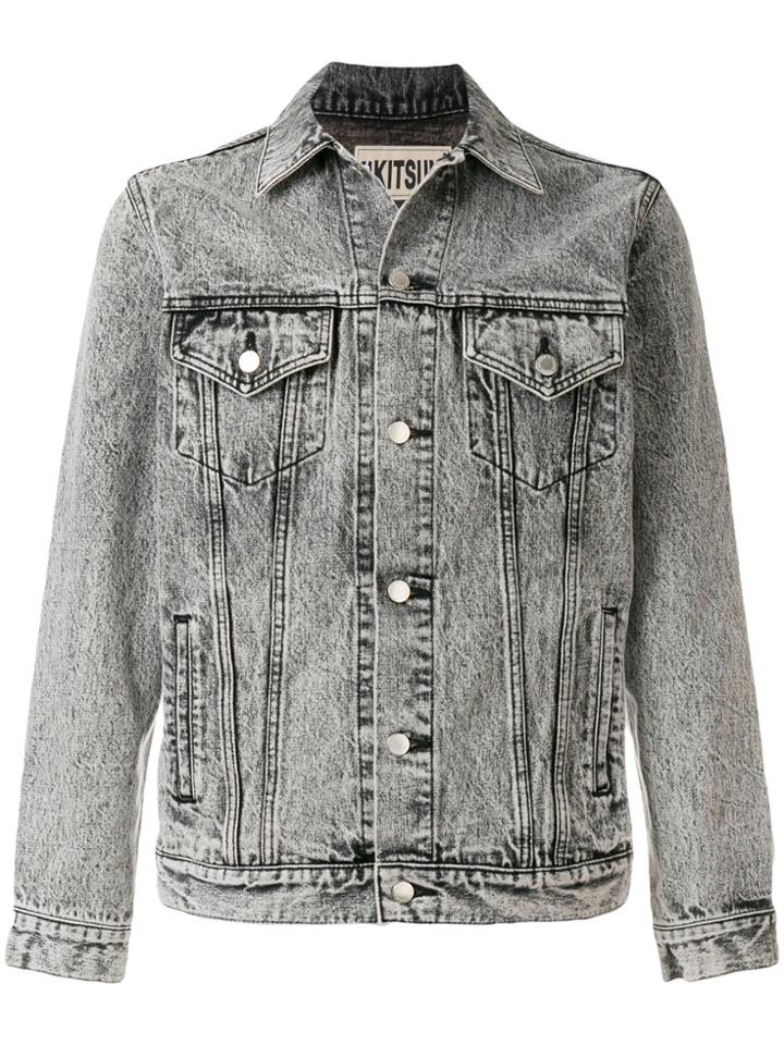 Maison Kitsuné Western Denim Jacket - Black
