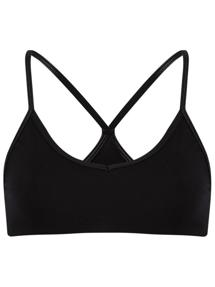 Lygia & Nanny Scoop Neck Top, Women's, Size: 38, Black, Polyamide/spandex/elastane