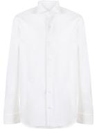 Salvatore Piccolo Pointed Collar Shirt - White