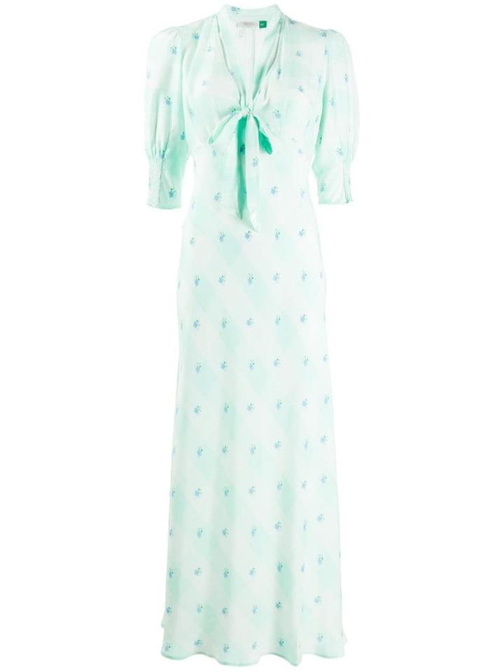 Rixo Ditsy Floral-print Dress - Green